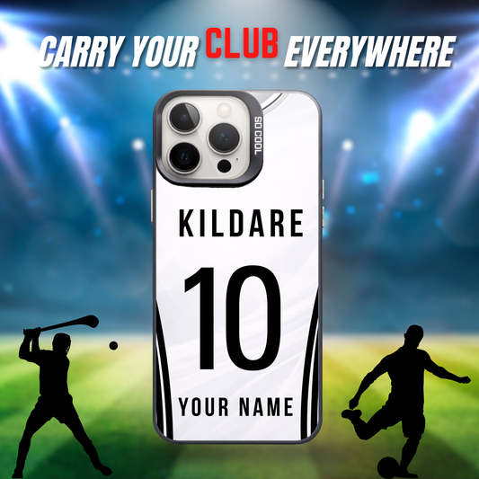 Personalised County Kildare GAA Jersey Phone Case | Custom iPhone & Samsung Case