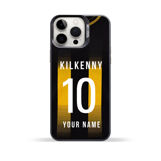 Personalised County Kilkenny GAA Jersey Phone Case | Custom iPhone & Samsung Case