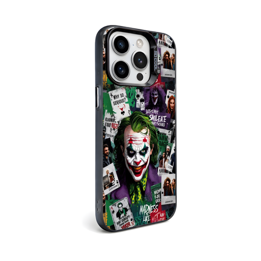 Why So Serious? Chaos Collage Phone Case