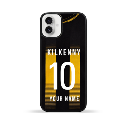 Personalised County Kilkenny GAA Jersey Phone Case | Custom iPhone & Samsung Case