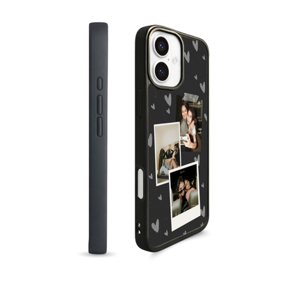Personalised Photo Phone Case | Custom iPhone & Samsung Case | 3 photo polaroid Layout