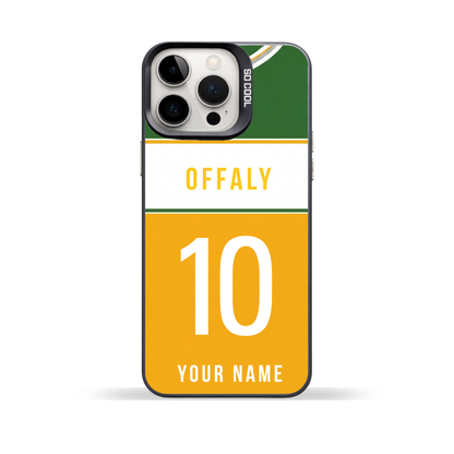 Personalised County Offaly GAA Jersey Phone Case | Custom iPhone & Samsung Case