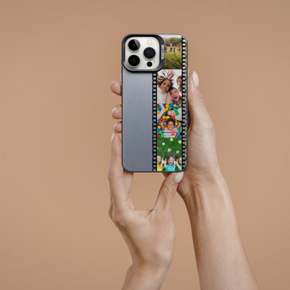 Personalised Photo Phone Case | Custom iPhone & Samsung Case | Film Strip Multi-Photo Layout