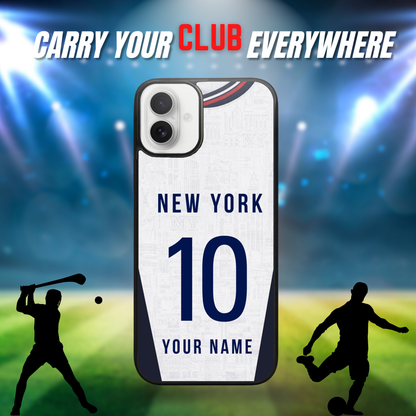 Personalised New York GAA Jersey Phone Case | Custom iPhone & Samsung Case