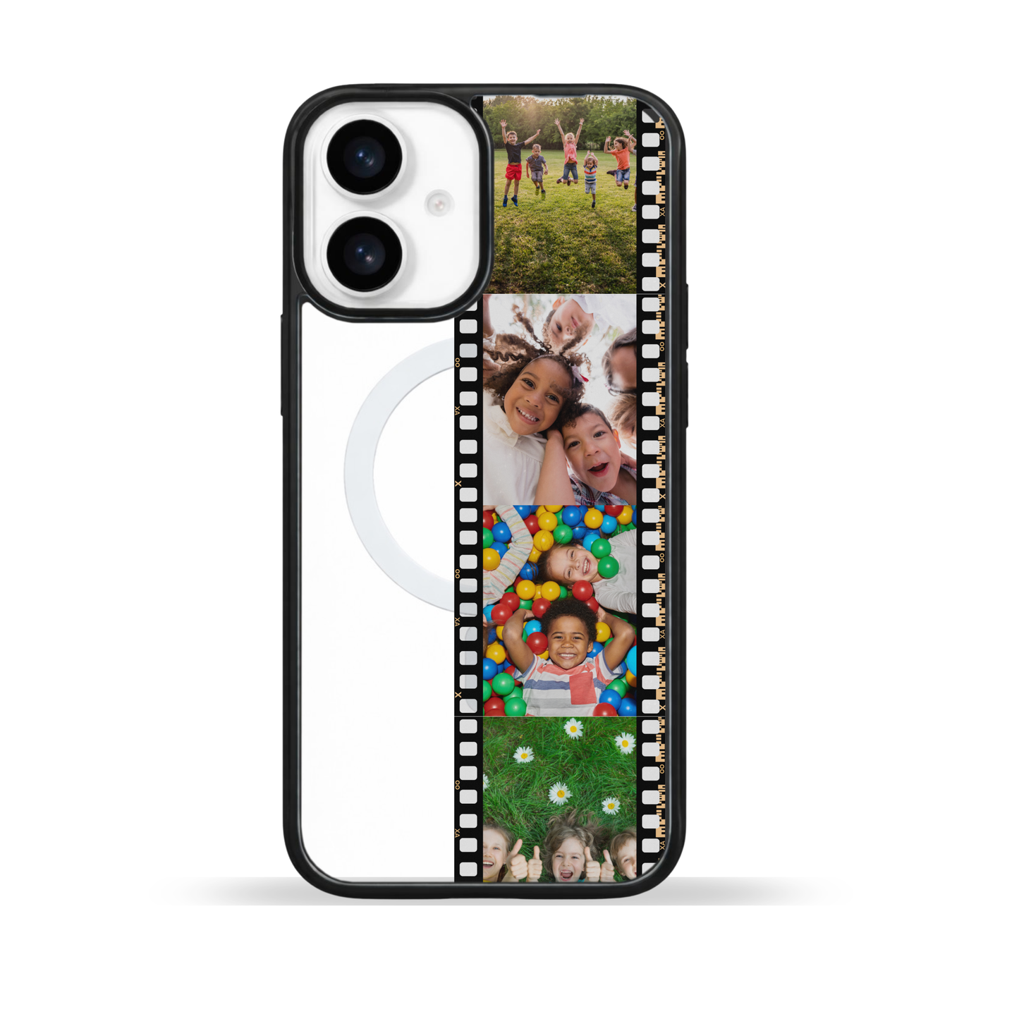 Personalised Photo Phone Case | Custom iPhone & Samsung Case | Film Strip Multi-Photo Layout
