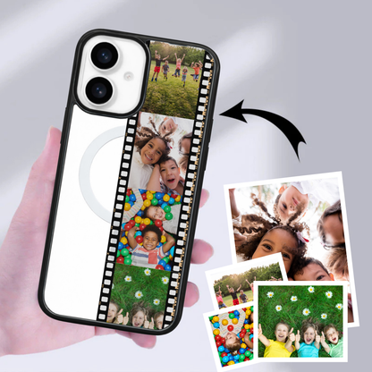 Personalised Photo Phone Case | Custom iPhone & Samsung Case | Film Strip Multi-Photo Layout