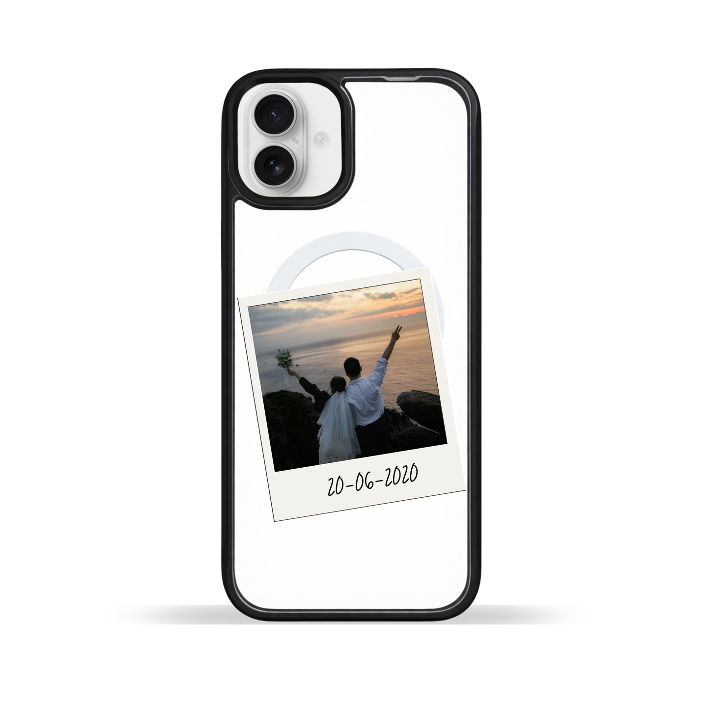 Personalised Photo Phone Case | Custom iPhone & Samsung Case | Polaroid Frame