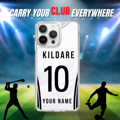 Personalised County Kildare GAA Jersey Phone Case | Custom iPhone & Samsung Case