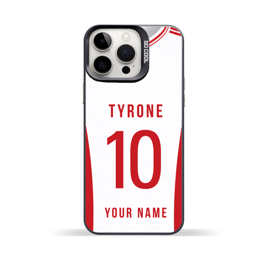 Personalised County Tyrone GAA Jersey Phone Case | Custom iPhone & Samsung Case