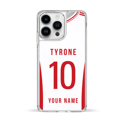 Personalised County Tyrone GAA Jersey Phone Case | Custom iPhone & Samsung Case