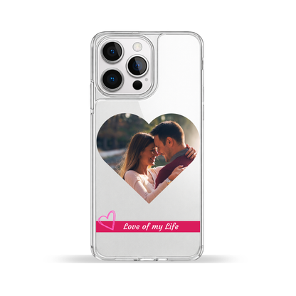 Personalised Photo Phone Case | Custom iPhone & Samsung Case | Heart Frame