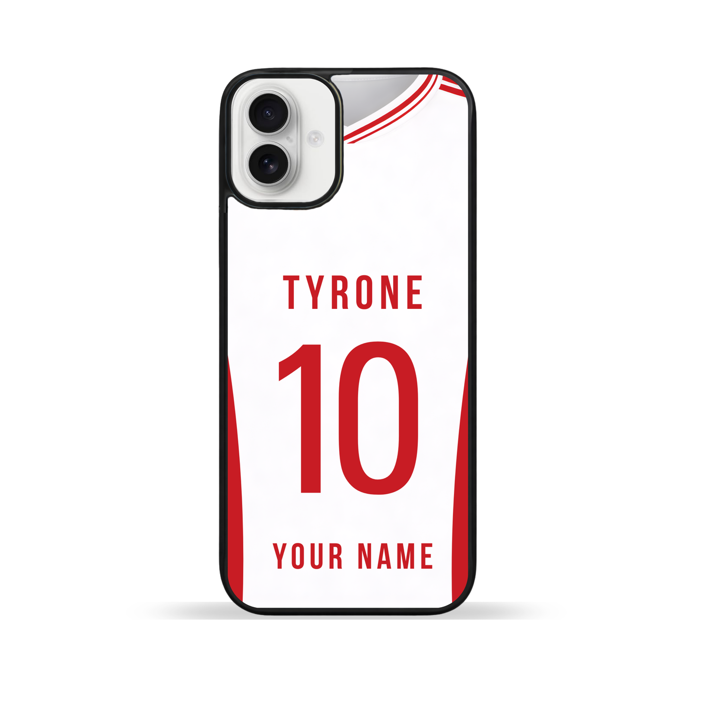 Personalised County Tyrone GAA Jersey Phone Case | Custom iPhone & Samsung Case