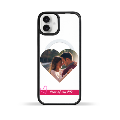 Personalised Photo Phone Case | Custom iPhone & Samsung Case | Heart Frame