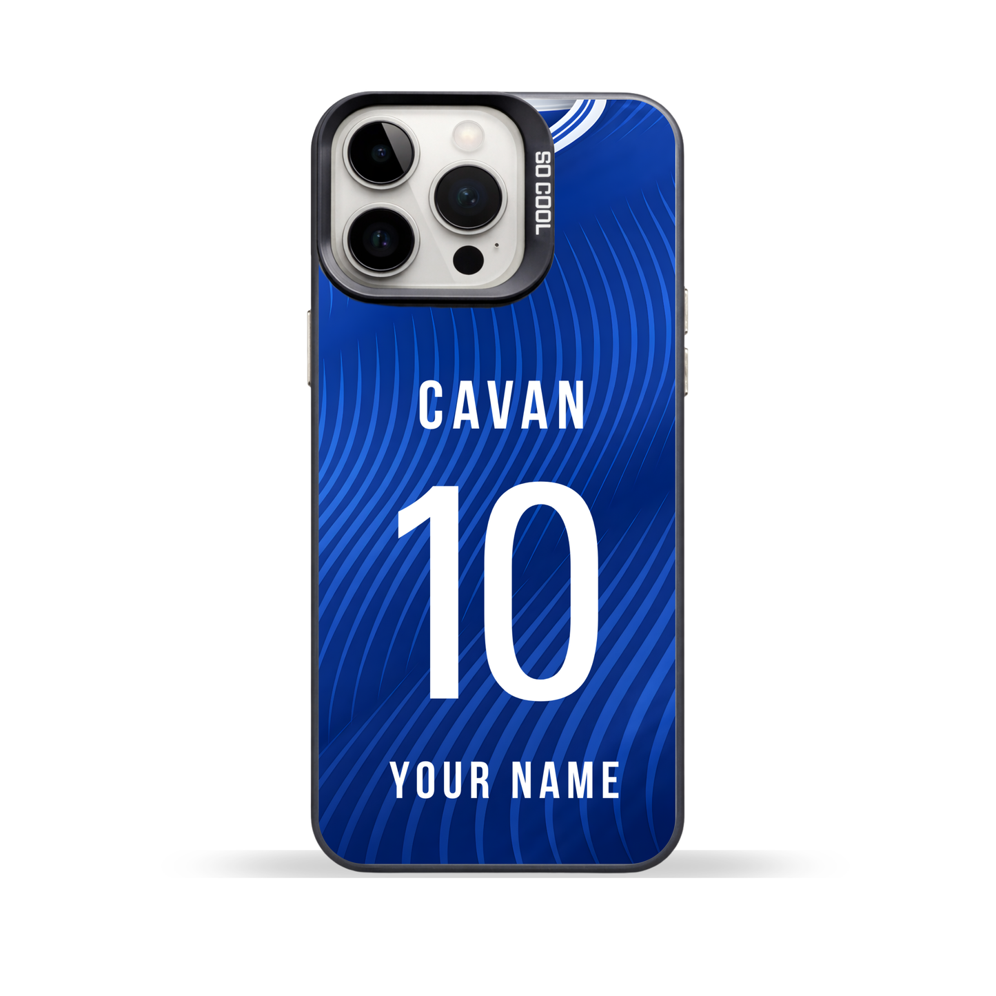 Personalised County Cavan GAA Jersey Phone Case | Custom iPhone & Samsung Case