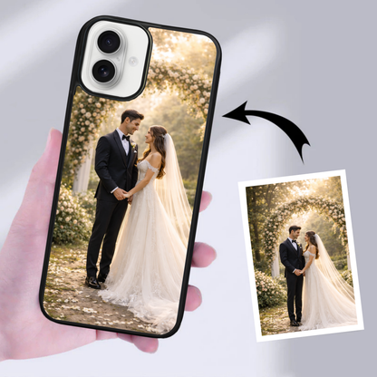 Personalised Photo Phone Case | Custom iPhone & Samsung Case | Single Photo Frame Layout