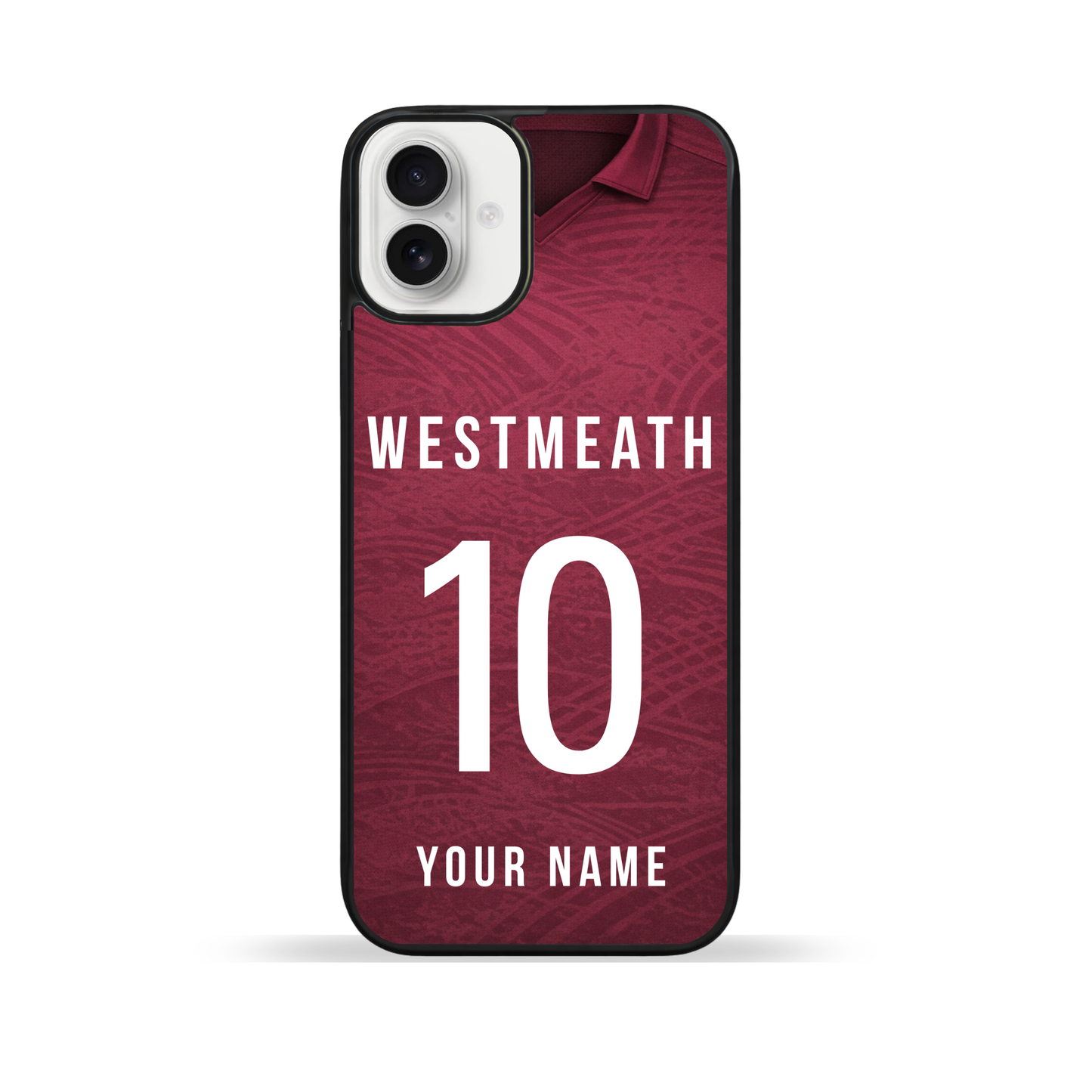 Personalised County Westmeath GAA Jersey Phone Case | Custom iPhone & Samsung Case