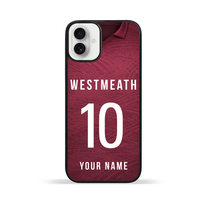 Personalised County Westmeath GAA Jersey Phone Case | Custom iPhone & Samsung Case