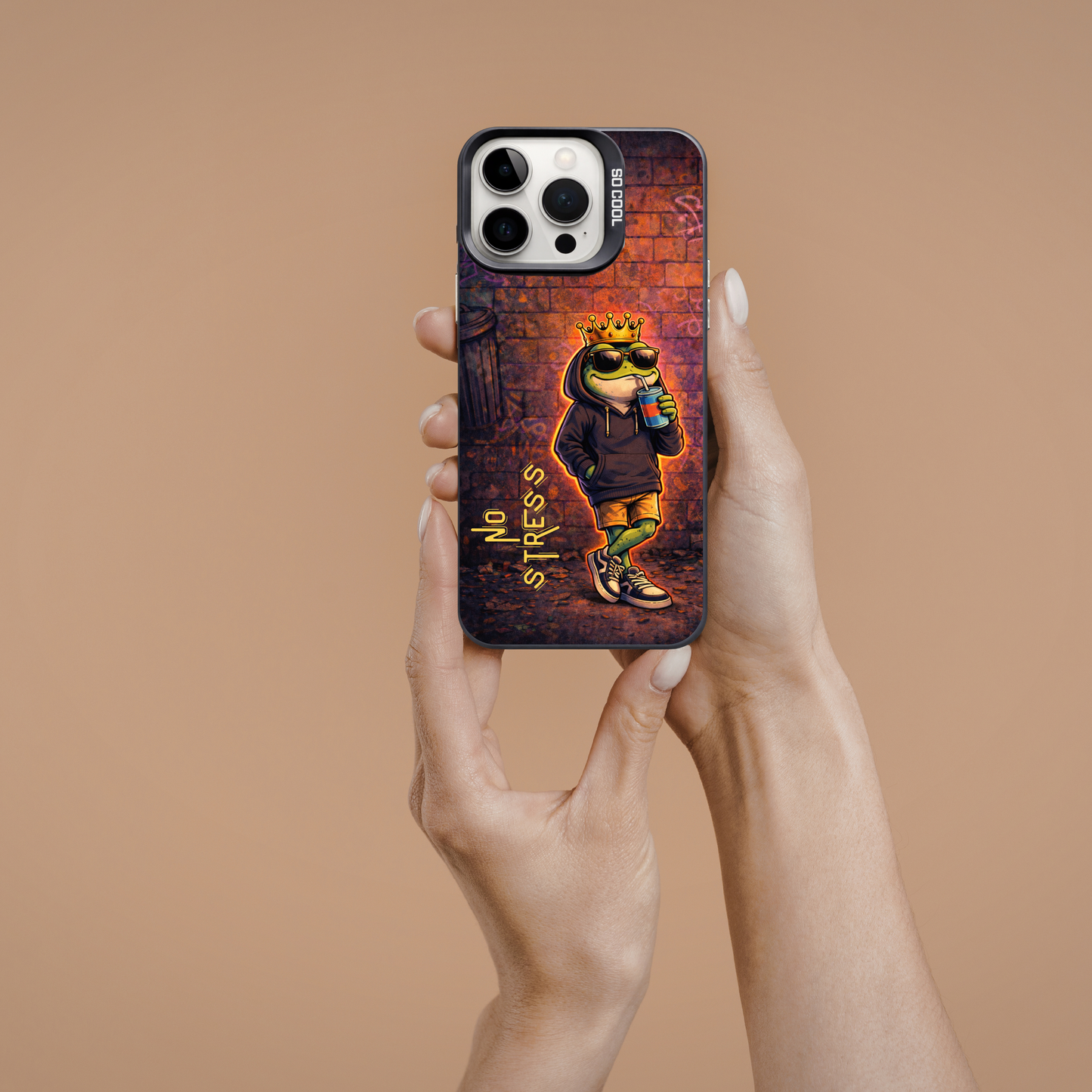 No Stress King Phone Case | iPhone & Samsung