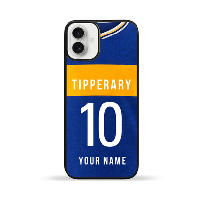 Personalised County Tipperary GAA Jersey Phone Case | Custom iPhone & Samsung Case