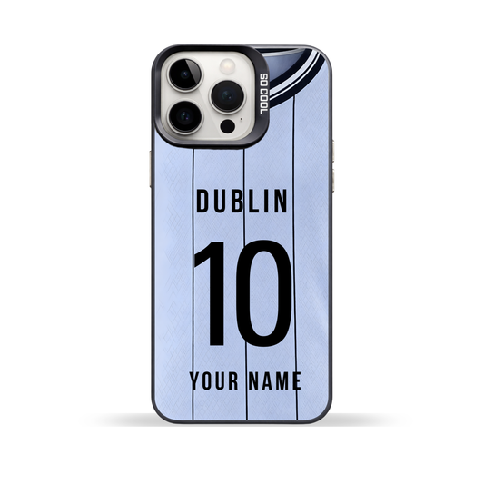 Personalised County Dublin GAA Jersey Phone Case | Custom iPhone & Samsung Case