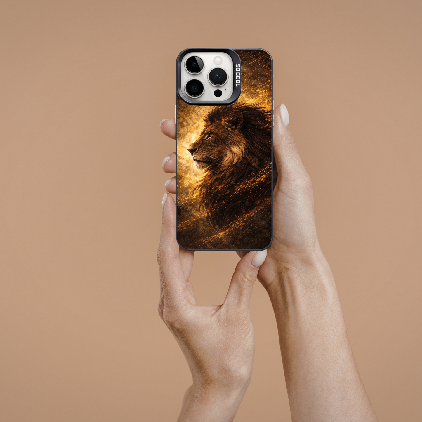Ember Lion Phone Case | iPhone & Samsung