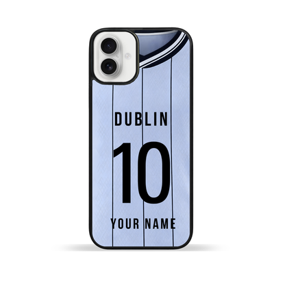 Personalised County Dublin GAA Jersey Phone Case | Custom iPhone & Samsung Case