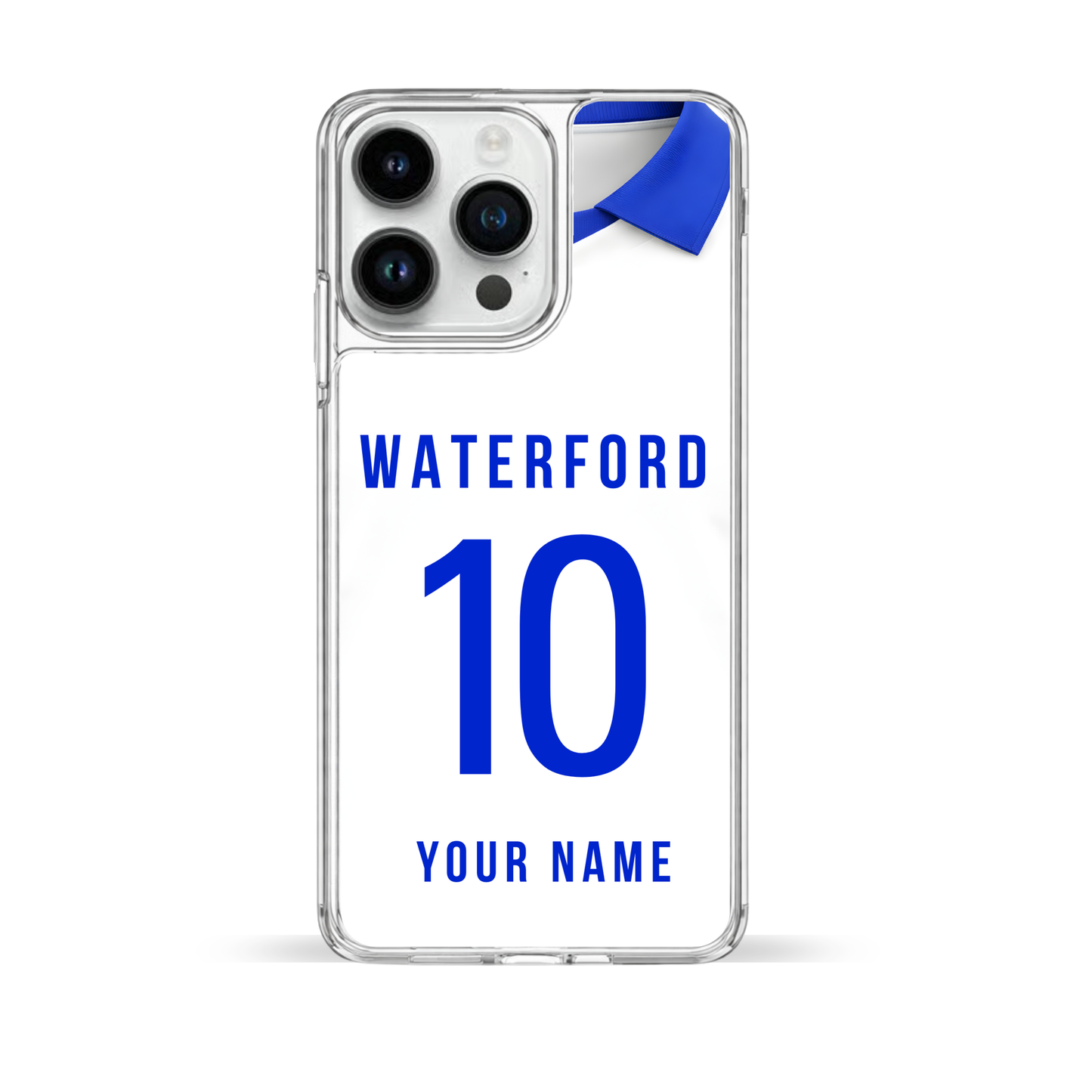 Personalised County Waterford GAA Jersey Phone Case | Custom iPhone & Samsung Case