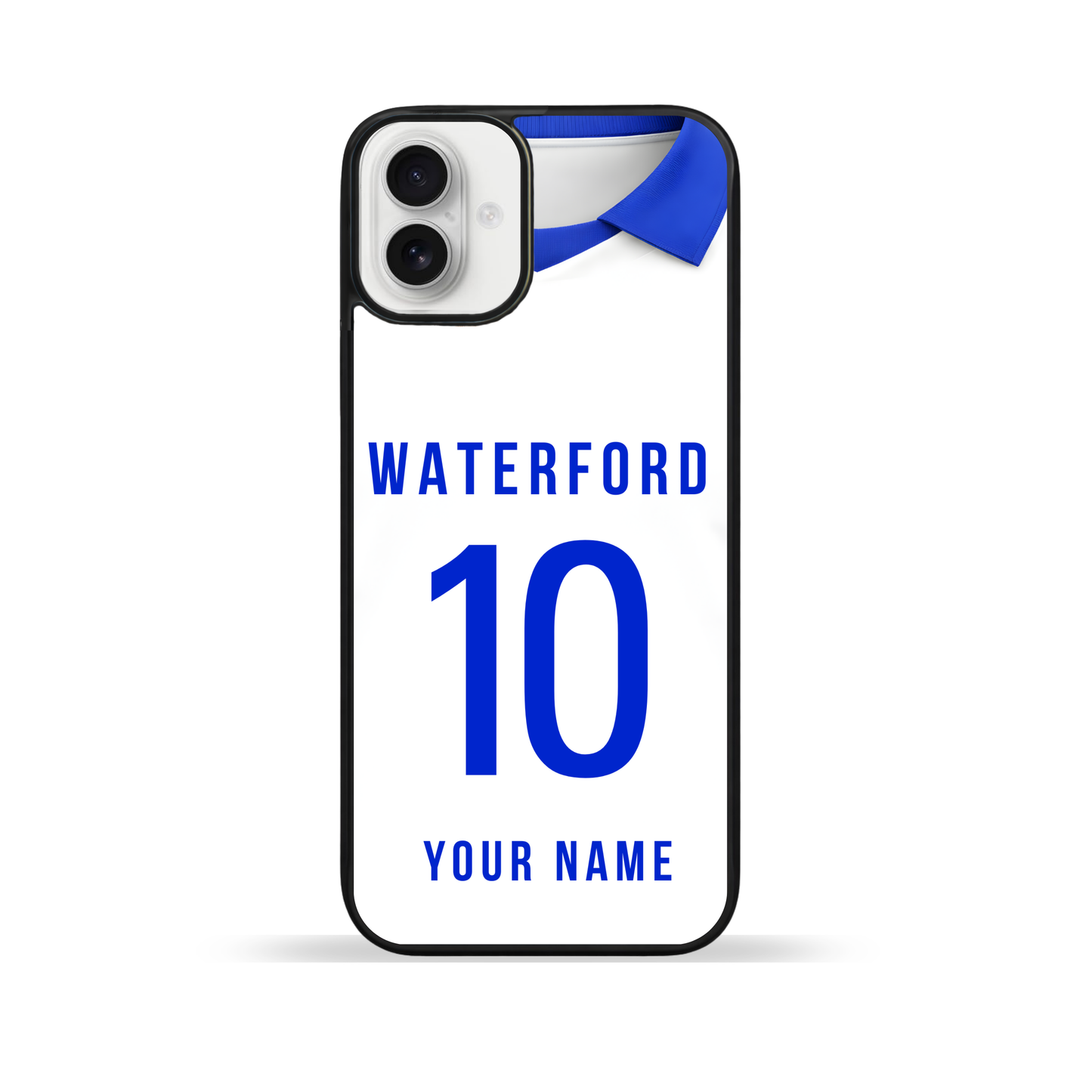 Personalised County Waterford GAA Jersey Phone Case | Custom iPhone & Samsung Case