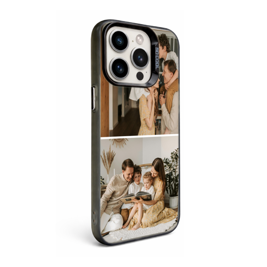 Personalised Photo Phone Case – 2 Photo Vertical Layout