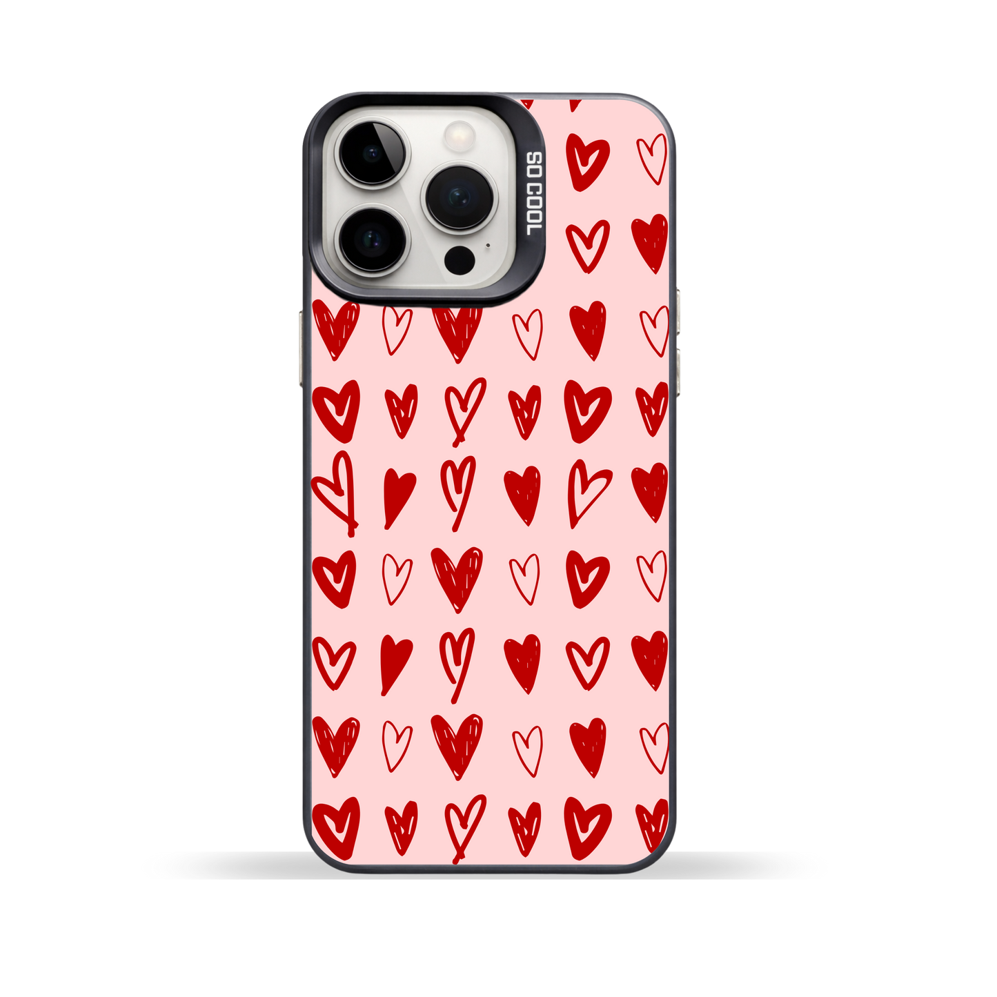 Heart Doodles Phone Case | iPhone & Samsung