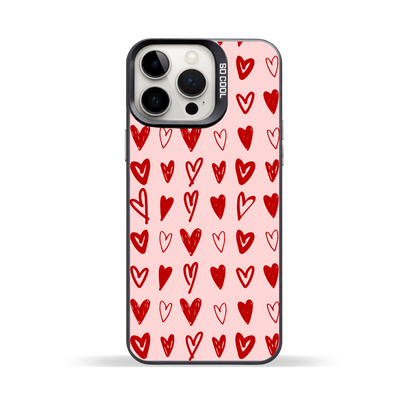 Heart Doodles Phone Case | iPhone & Samsung