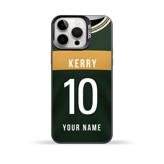 Personalised County Kerry GAA Jersey Phone Case | Custom iPhone & Samsung Case