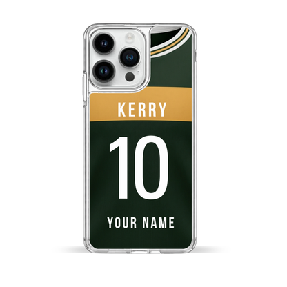 Personalised County Kerry GAA Jersey Phone Case | Custom iPhone & Samsung Case