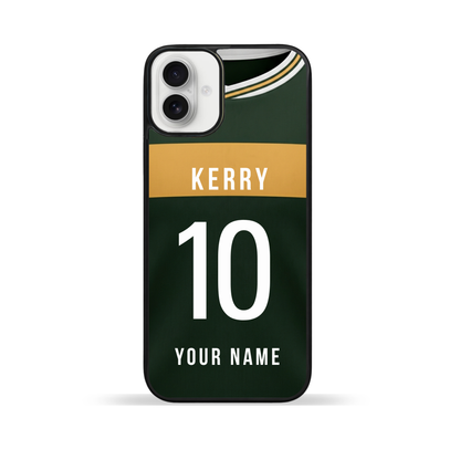 Personalised County Kerry GAA Jersey Phone Case | Custom iPhone & Samsung Case