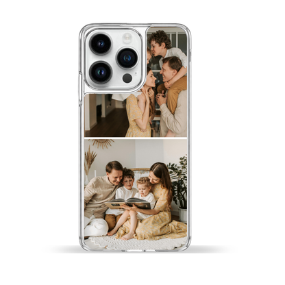 Personalised Photo Phone Case | Custom iPhone & Samsung Case | 2 Photo Vertical Layout