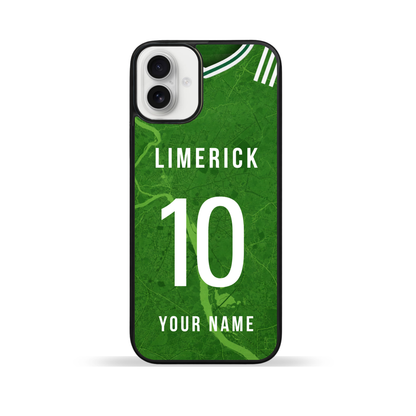Personalised County Limerick GAA Jersey Phone Case | Custom iPhone & Samsung Case