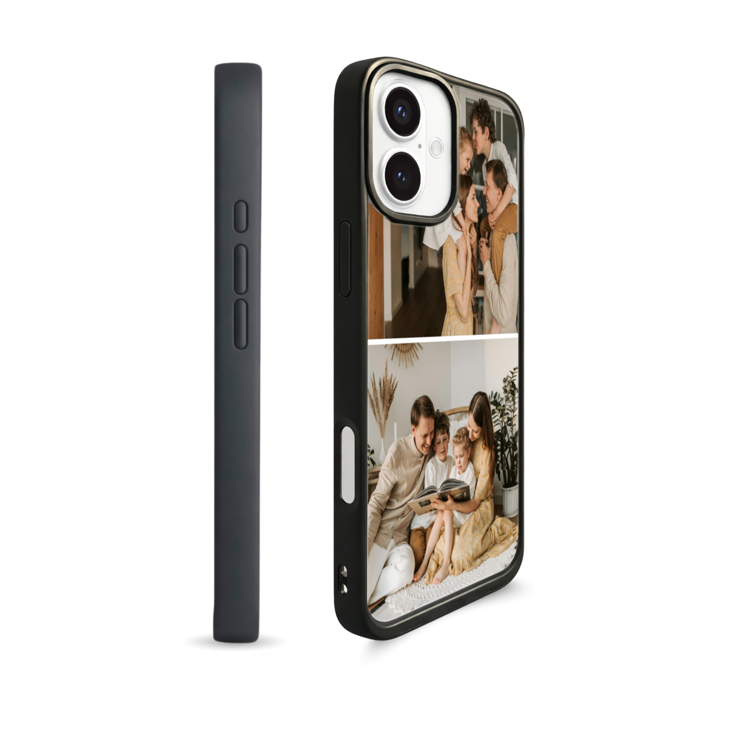 Personalised Photo Phone Case | Custom iPhone & Samsung Case | 2 Photo Vertical Layout