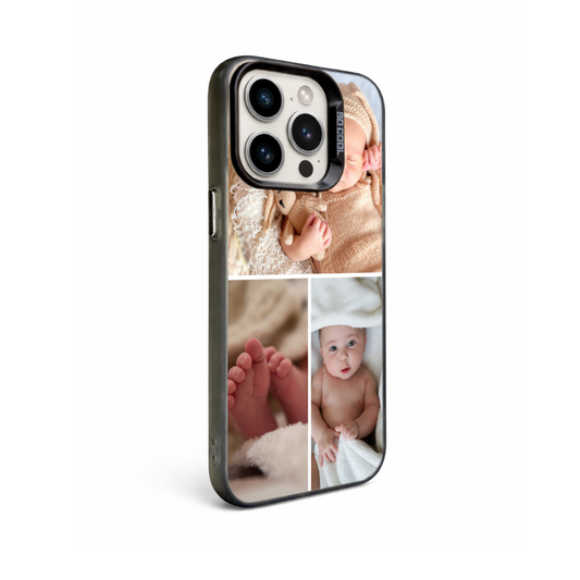 Personalised Photo Phone Case – 3 Photo Panel Layout