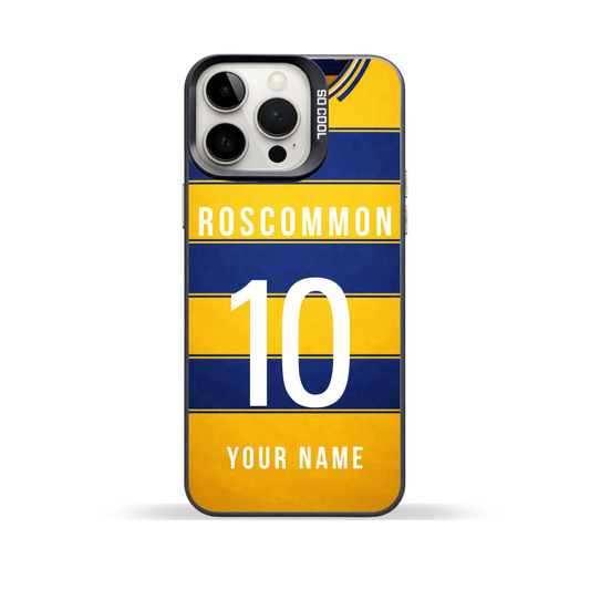 Personalised County Roscommon GAA Jersey Phone Case | Custom iPhone & Samsung Case