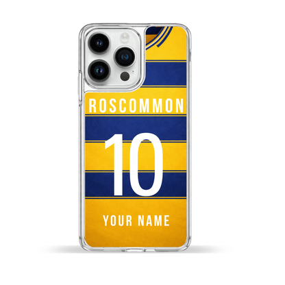 Personalised County Roscommon GAA Jersey Phone Case | Custom iPhone & Samsung Case