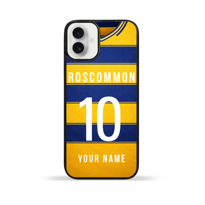 Personalised County Roscommon GAA Jersey Phone Case | Custom iPhone & Samsung Case