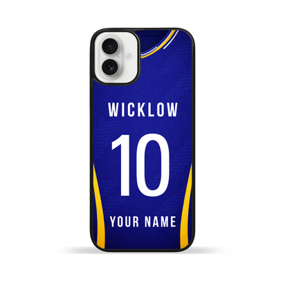 Personalised County Wicklow GAA Jersey Phone Case | Custom iPhone & Samsung Case