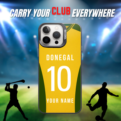 Personalised County Donegal GAA Jersey Phone Case | Custom iPhone & Samsung Case