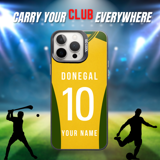 Personalised County Donegal GAA Jersey Phone Case | Custom iPhone & Samsung Case
