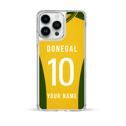 Personalised County Donegal GAA Jersey Phone Case | Custom iPhone & Samsung Case