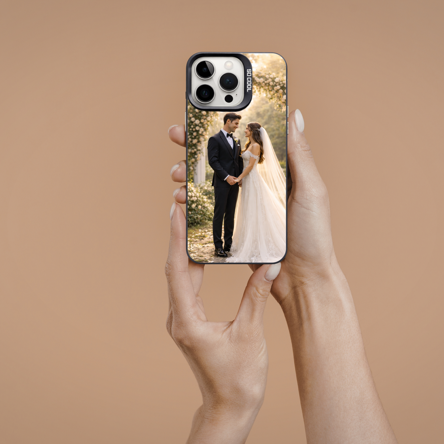 Personalised Photo Phone Case | Custom iPhone & Samsung Case | Single Photo Frame Layout