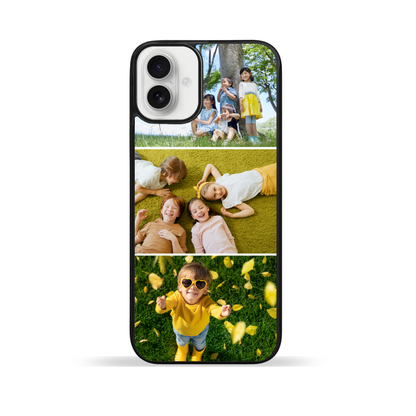 Personalised Photo Phone Case | Custom iPhone & Samsung Case | 3 Photo Vertical Layout