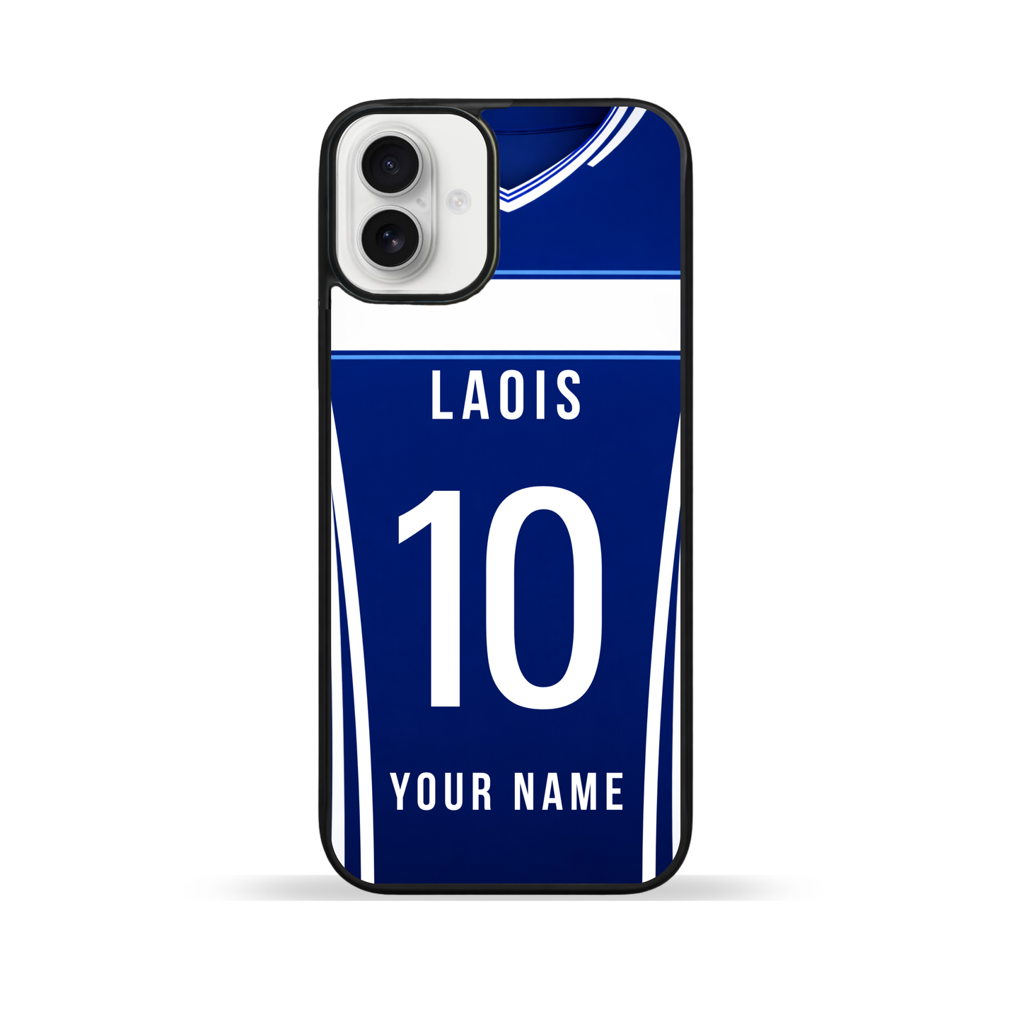 Personalised County Laois GAA Jersey Phone Case | Custom iPhone & Samsung Case