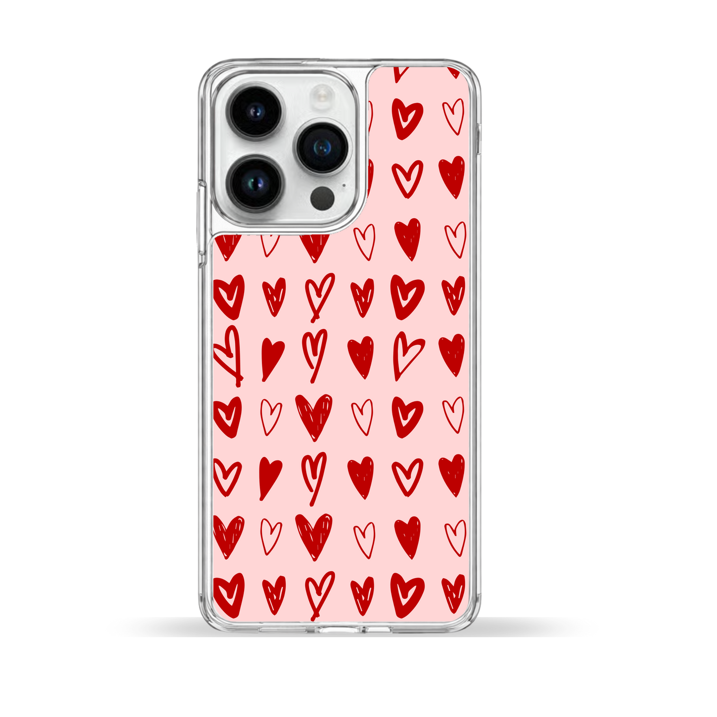 Heart Doodles Phone Case | iPhone & Samsung