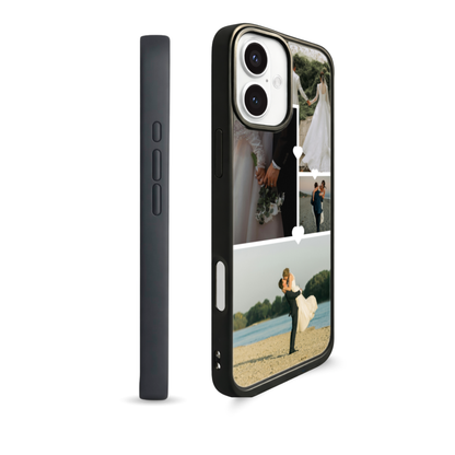 Personalised Photo Phone Case | Custom iPhone & Samsung Case | 4 Photo Heart Layout